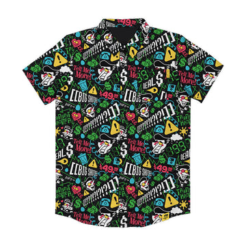 Deltarune Merch Spamton Button Up Shirt Gifts For Dad – Moonbestprint