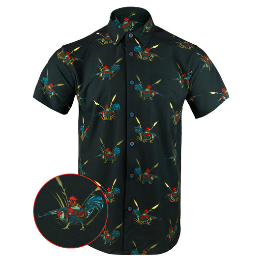 Le Cock V3 Button Down Shirt Tactical Aloha Shirt Good Gifts For Friends – Moonbestprint