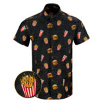 Fry-Day Button Down Shirt Tactical Shirt Hawaii Style Christmas Present For Son – Moonbestprint