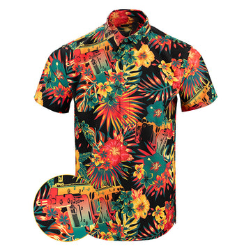Bliss Vector V2 Button Down Shirt Hawaiian Tactical Button Down Cool Christmas Gifts For Guys – Moonbestprint