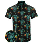 Lobster Button Down Shirt Tactical Aloha Shirt Birthday Gift Ideas For Son – Moonbestprint