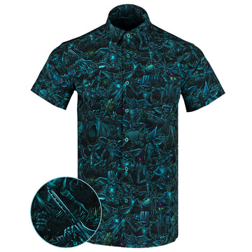 Remlins Button Down Shirt Concealed Carry Hawaiian Shirt Cool Gifts For Father – Moonbestprint