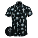 Homeland Black White Button Down Shirt Tactical Shirt Hawaii Style Gift Ideas For Him – Moonbestprint