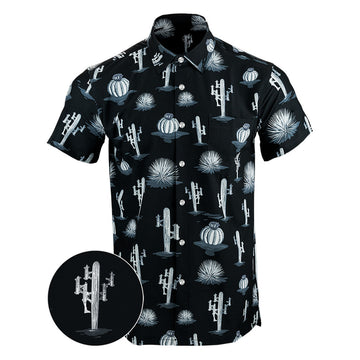 Homeland Black White Button Down Shirt Tactical Shirt Hawaii Style Gift Ideas For Him – Moonbestprint