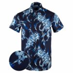 Fine China Button Down Shirt Gun Print Hawaiian Shirt Christmas Present Ideas For Boyfriend – Moonbestprint