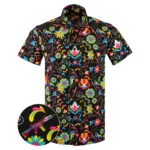Flores De Mayo Button Down Shirt Tactical Shirt Hawaii Style Best Christmas Gifts For Dad – Moonbestprint