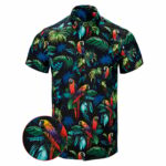 Maximum Pain Button Down Shirt Tactical Aloha Print Shirt Present For Husband – Moonbestprint