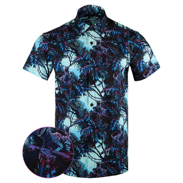 Prehistoric V2 Button Down Shirt Tactical Shirt Hawaii Style Great Gifts For Husband – Moonbestprint