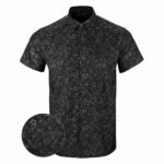 Gray Man Button Down Shirt Tactical Aloha Print Shirt Present For Father – Moonbestprint