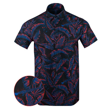 Blood Jungle Button Down Shirt Hawaiian Tactical Button Down Best Christmas Gifts For Boyfriend – Moonbestprint