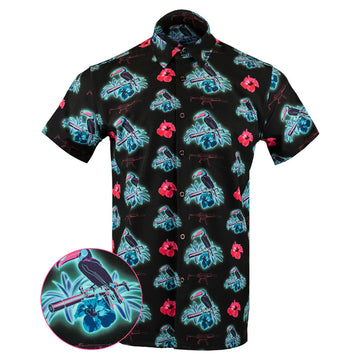 Cans and Toucans Button Down Shirt Tactical Shirt Hawaii Style Christmas Gifts For Friends – Moonbestprint