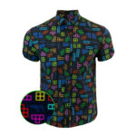 Arcade Series 3 Button Down Shirt Gun Print Hawaiian Shirt Christmas Presents For Boyfriend – Moonbestprint