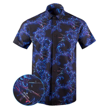 Baba Yaga Button Down Shirt Tactical Hawaiian Shirt Xmas Gifts For Dad – Moonbestprint