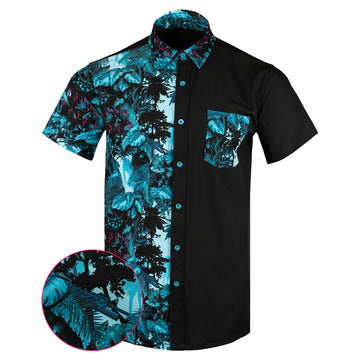 Get To The Chopper Split Button Down Shirt Outdoor Hawaiian Tactical Shirt Xmas Gifts For Dad – Moonbestprint