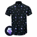 Intergalactic Button Down Shirt Tactical Hawaiian Shirt Best Birthday Gift For Husband – Moonbestprint