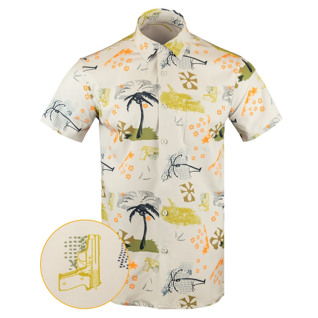 Escobar Button Down Shirt Hawaiian Tactical Button Down Christmas Gift Ideas For Dad – Moonbestprint