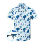 Fiesta White Button Down Shirt Tactical Aloha Shirt Christmas Gifts For Guys – Moonbestprint
