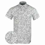 Gray Man White Button Down Shirt Concealed Carry Hawaiian Shirt Present For Him – Moonbestprint