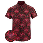 King Of Hearts Button Down Shirt Hawaiian Tactical Button Down Birthday Gift Ideas For Dad – Moonbestprint