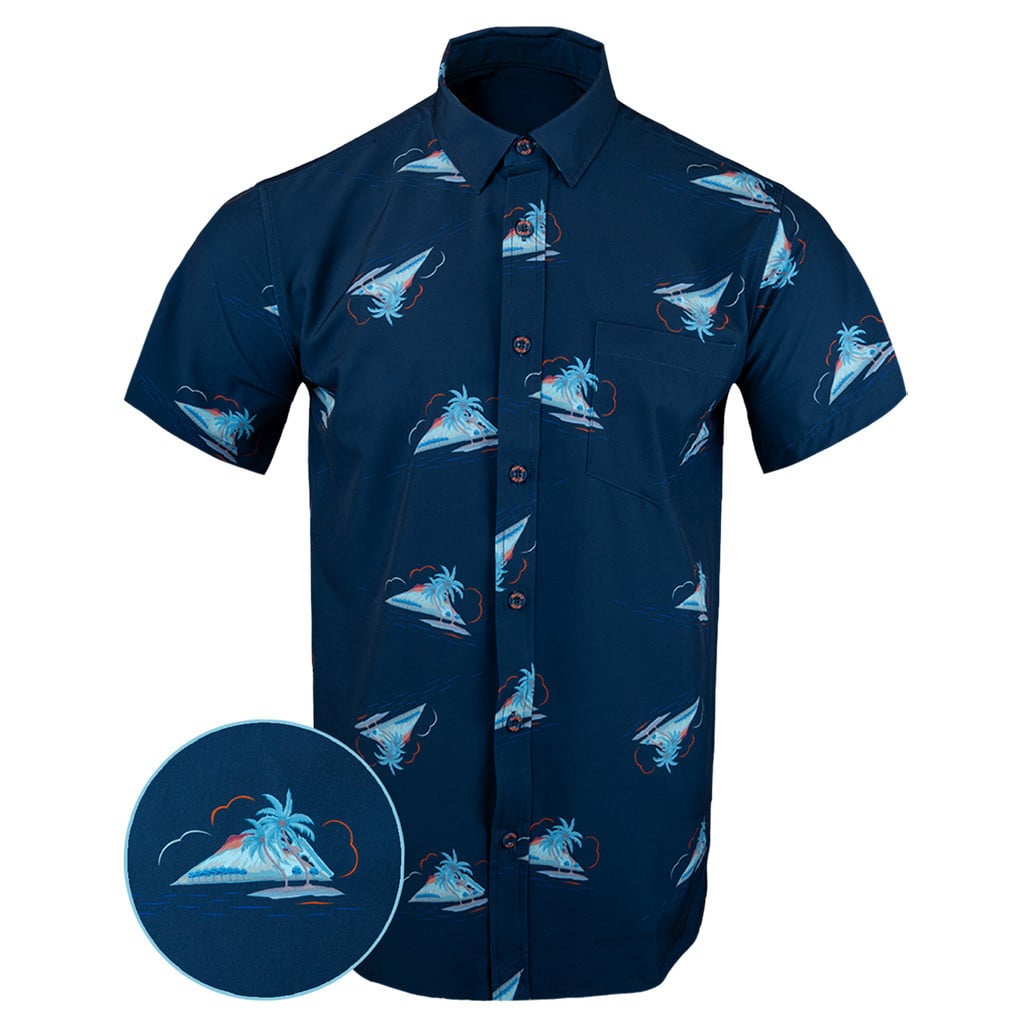 Magnum Button Down Shirt Tactical Shirt Hawaii Style Best Christmas Gifts For Boyfriend – Moonbestprint