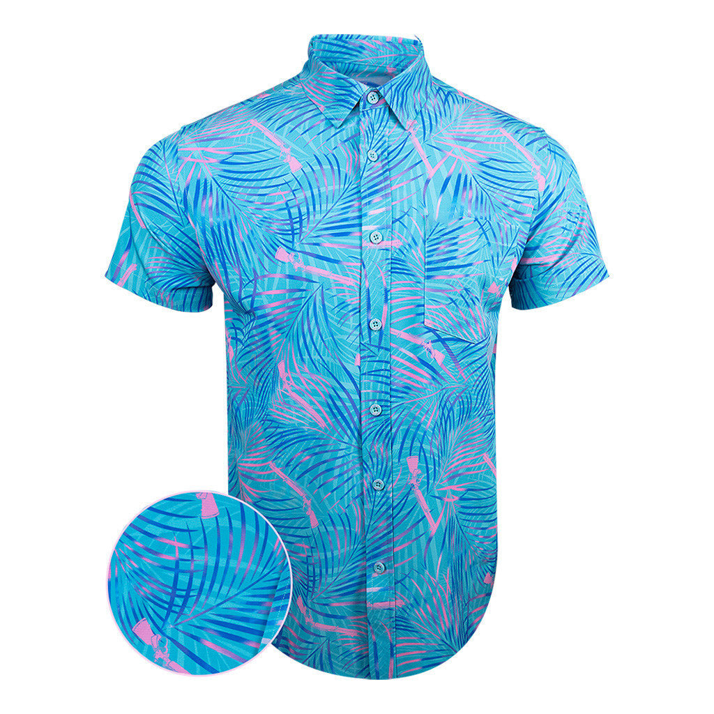 Breach Button Down Shirt Tactical Aloha Shirt Best Gifts For Boyfriend – Moonbestprint