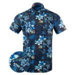 Retro World Button Down Shirt Tactical Tropical Print Shirt Gifts For Dad In Law – Moonbestprint
