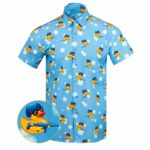 Killer Duck V2 Button Down Shirt Tactical Hawaiian Shirt Funny Gifts For Friends – Moonbestprint
