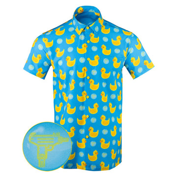 Killer Duck Button Down Shirt Tactical Hawaiian Shirt Gift Ideas For Boyfriend – Moonbestprint
