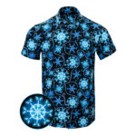 Frostbite Button Down Shirt Tactical Shirt Hawaii Style Christmas Present For Husband – Moonbestprint