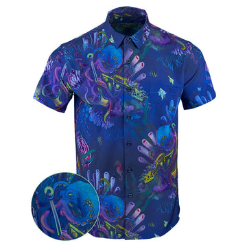 Nautical V2 Button Down Shirt Tactical Shirt Hawaii Style Birthday Present For Son – Moonbestprint
