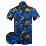 Glockbuster Button Down Shirt Outdoor Hawaiian Tactical Shirt Gift Ideas For Boyfriend – Moonbestprint