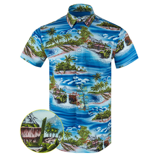 American Gangster Button Down Shirt Concealed Carry Hawaiian Shirt Gift Ideas For Husband – Moonbestprint