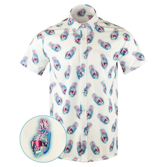 Numb Skull Button Down Shirt Tactical Aloha Shirt Xmas Gifts For Father – Moonbestprint
