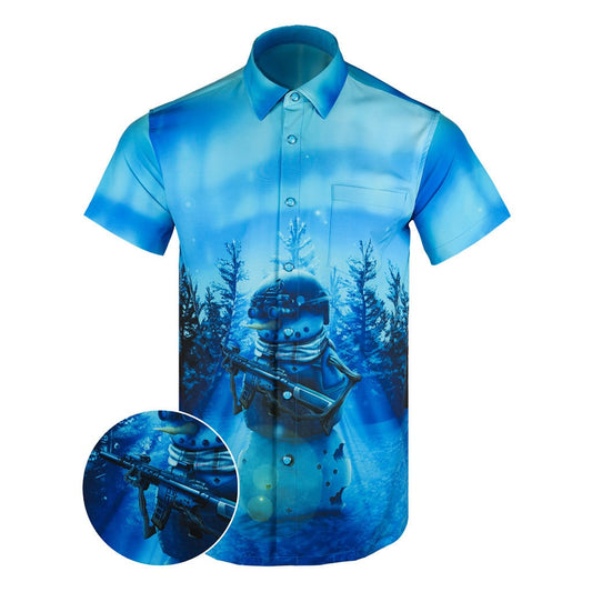 Permafrost Button Down Shirt Concealed Carry Hawaiian Shirt Gifts For Brother In Law – Moonbestprint