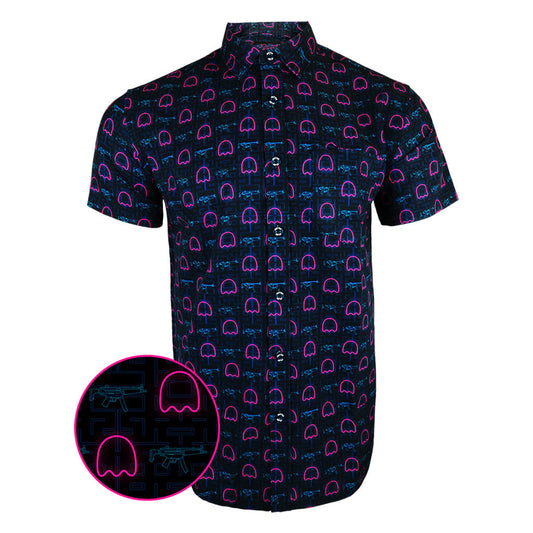 The Pac Button Down Shirt Hawaiian Tactical Button Down Best Gifts For Gun Lovers – Moonbestprint