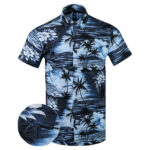 The Lethal Protector Button Down Shirt Tactical Tropical Print Shirt Gift Ideas For Dad – Moonbestprint