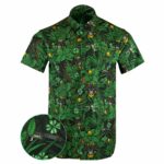 The St Pat Button Down Shirt Tactical Aloha Shirt Gift Ideas For Gun Lovers – Moonbestprint
