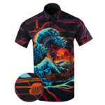 The Great Synthwave Button Down Shirt Tactical Hawaiian Shirt Gift Ideas For Dad – Moonbestprint
