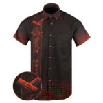 The Day Walker Button Down Shirt Gun Print Hawaiian Shirt Gifts For Father – Moonbestprint