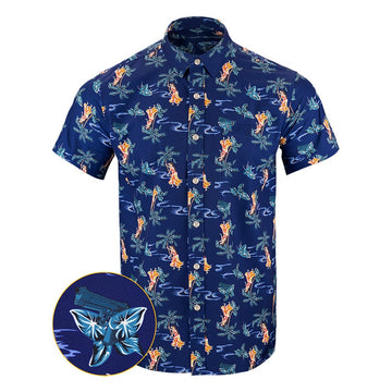 Ventura V3 Button Down Shirt Pro Gun Outdoor Hawaiian Tactical Shirt Gifts For Father – Moonbestprint