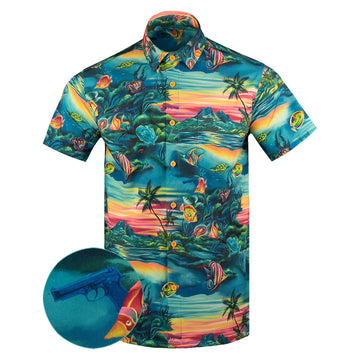 Ventura V4 Button Down Shirt Outdoor Hawaiian Tactical Shirt Gifts For Grandpa – Moonbestprint