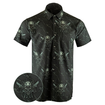 The Hitman V3 Button Down Shirt Tactical Shirt Hawaii Style Birthday Gifts For Boyfriend – Moonbestprint