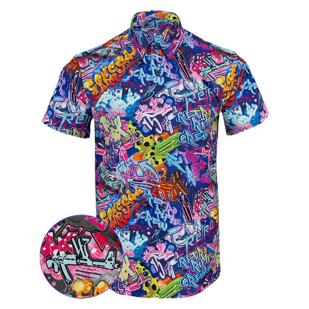 Tagged Button Down Shirt Hawaiian Tactical Button Down Unique Gifts For Husband – Moonbestprint