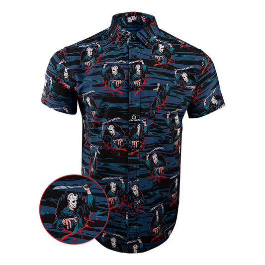The 13th Black Button Down Shirt Concealed Carry Hawaiian Shirt Best Gifts For Dad – Moonbestprint