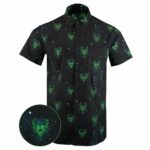 The Invader Button Down Shirt Hawaiian Tactical Button Down Birthday Gifts For Father – Moonbestprint