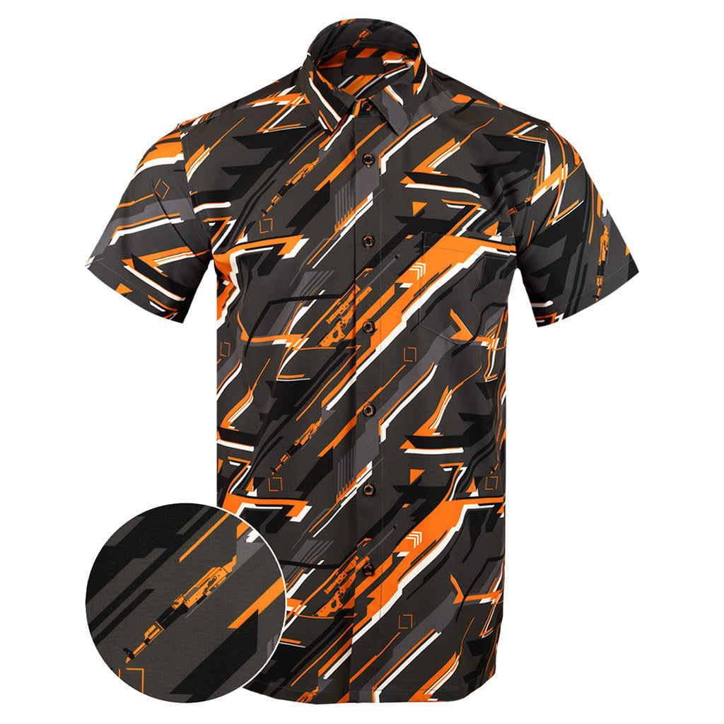 The Top Frag Button Down Shirt Tactical Hawaiian Shirt Pro Gun Merch Gift Ideas For Him – Moonbestprint