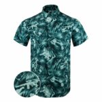 Thermal Ops Teal Button Down Shirt Tactical Shirt Hawaii Style Pro Gun Rights Merch Him Gifts – Moonbestprint