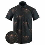 The Hitman V2 Button Down Shirt Tactical Hawaiian Shirt Gift Ideas For Gun Lovers – Moonbestprint