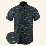 Smuggler Black Button Down Shirt Gun Print Hawaiian Shirt Birthday Gift For Dad – Moonbestprint