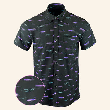 Smuggler Black Button Down Shirt Gun Print Hawaiian Shirt Birthday Gift For Dad – Moonbestprint